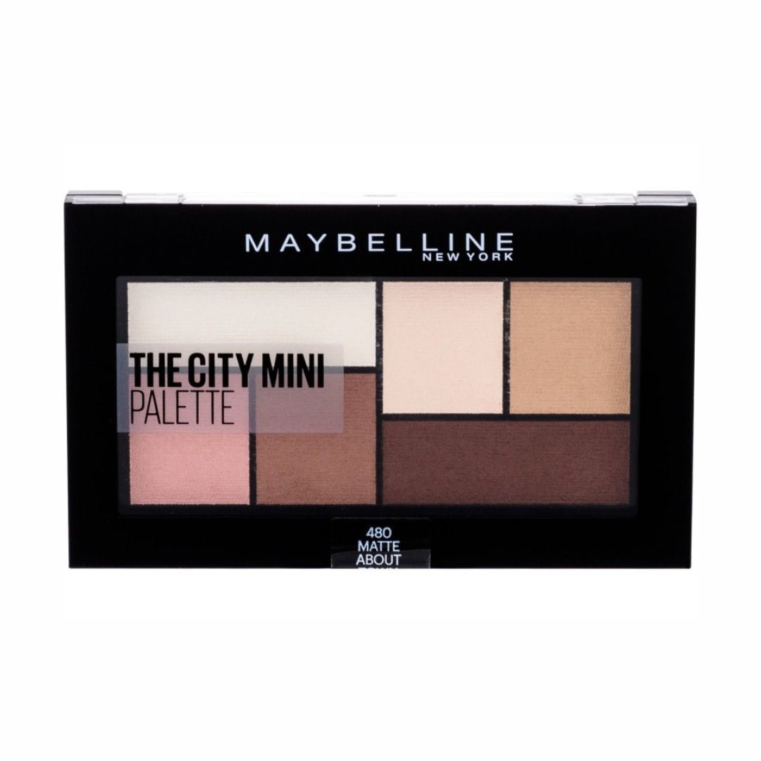 Maybelline New York The City Mini Palette 480 Matte About Town 6g - Makeup lagersalg