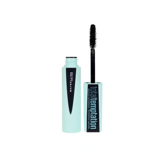 Maybelline New York Volume Total Temptation Black Mascara - vandfast 8,6ml - Makeup lagersalg