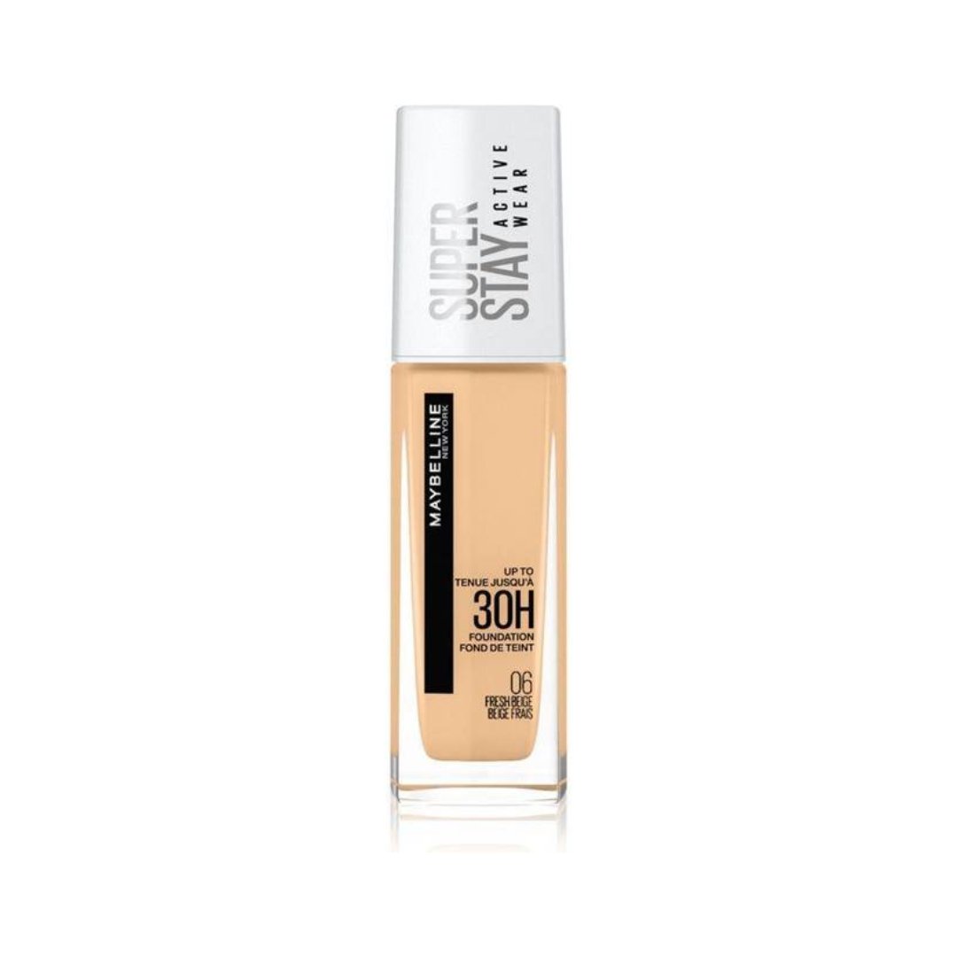 Maybelline Superstay Active Wear 30H Foundation 06 Fresh Beige 30ml - Makeup lagersalg