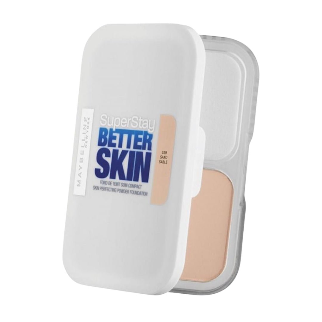 Maybelline Superstay Better Skin Compact Foundation 30 Sand 9g - Makeup lagersalg