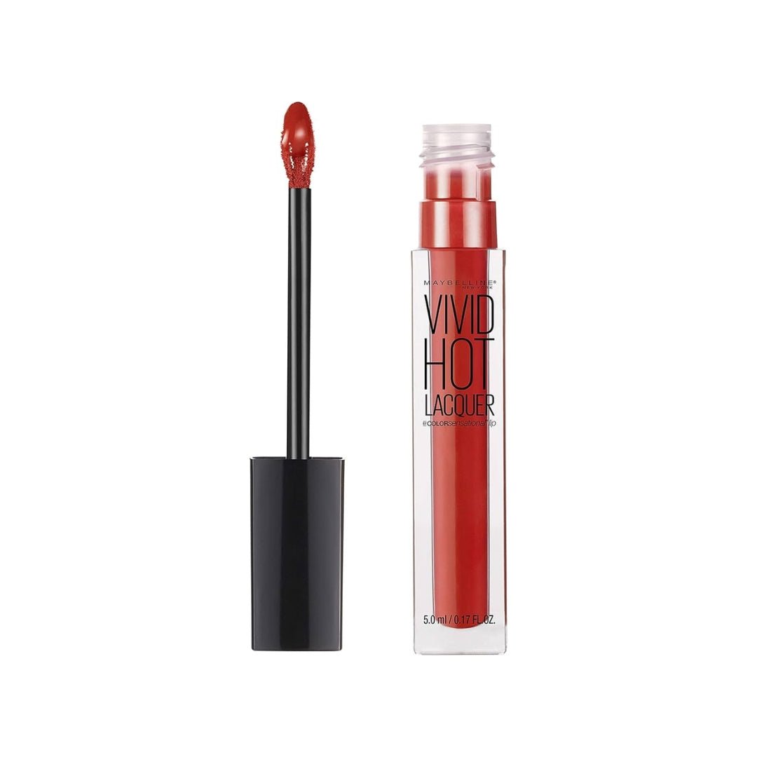 Maybelline Vivid Hot Lacquer 70 So Hot 7,7ml - Makeup lagersalg