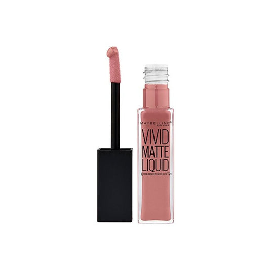 Maybelline Vivid Matte Liquid Gloss 5 Nude Flush - Makeup lagersalg