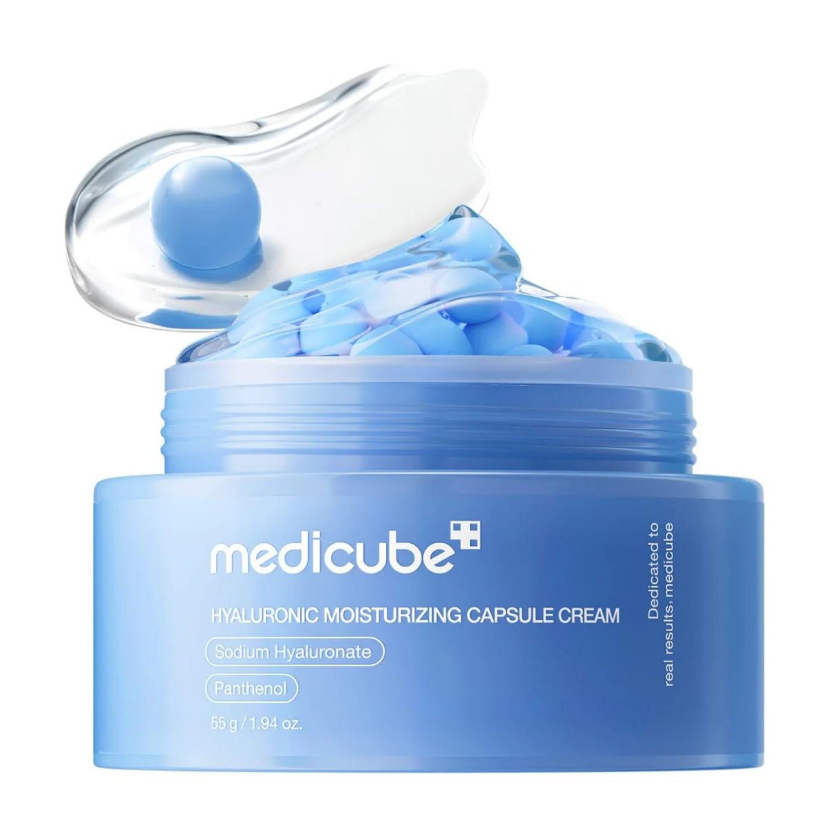 Medicube - Hyaluronic Moisturizing Capsule Cream 55g - Makeup lagersalg