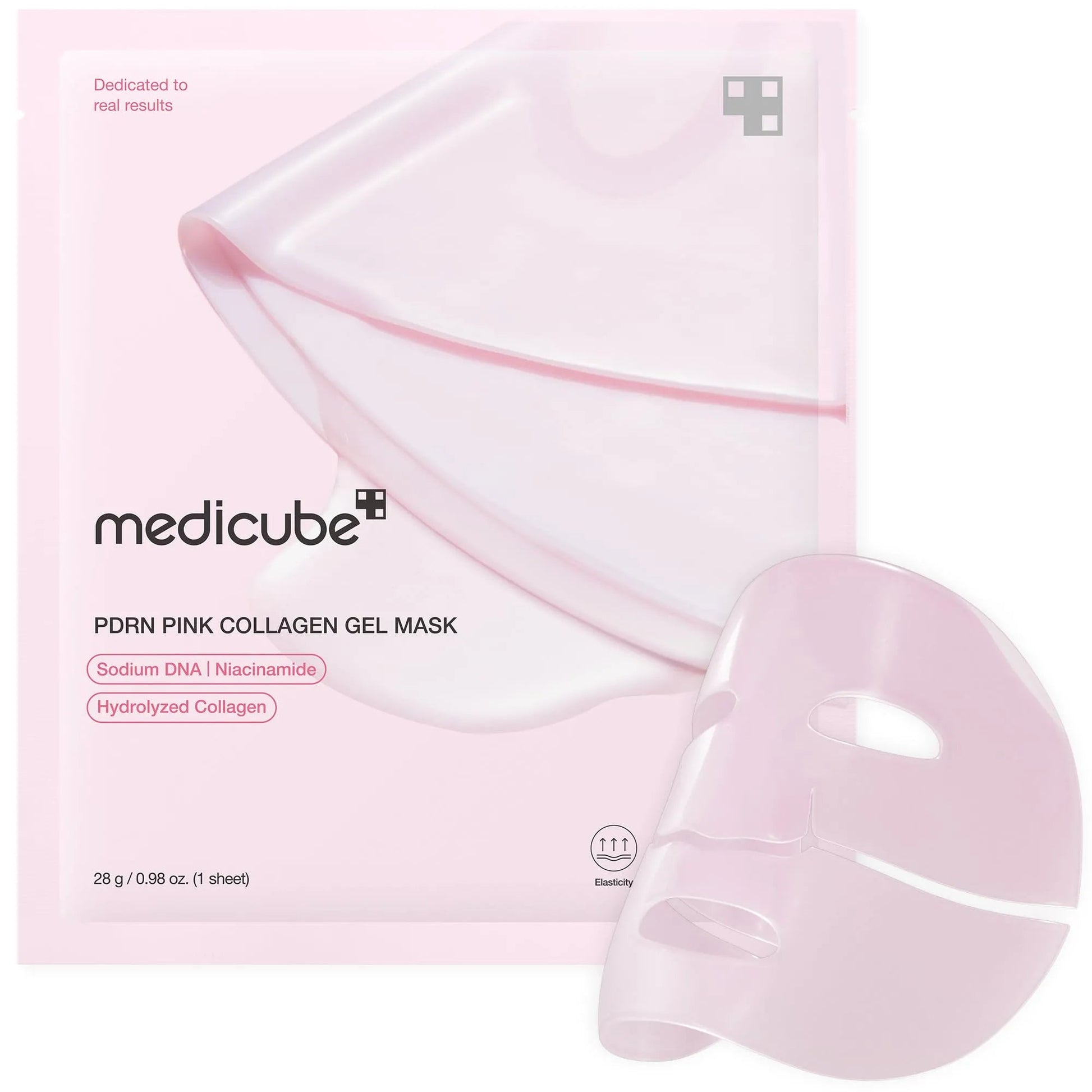 Medicube – PDRN Pink Collagen Gel Mask - Makeup lagersalg