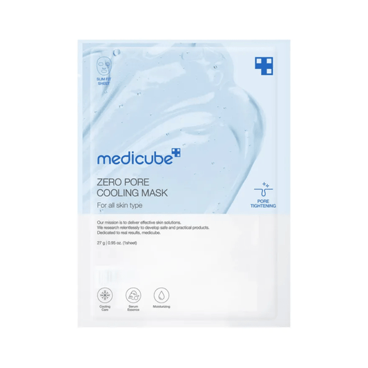 MEDICUBE ZERO PORE COOLING MASK 27g - Makeup lagersalg