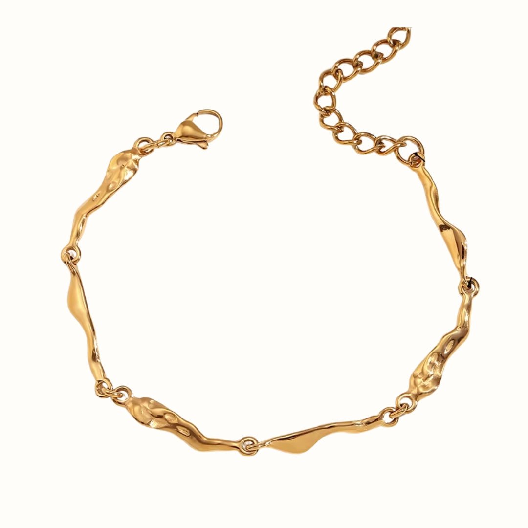 Melting Armbånd 18K Guldbelagt - Makeup lagersalg