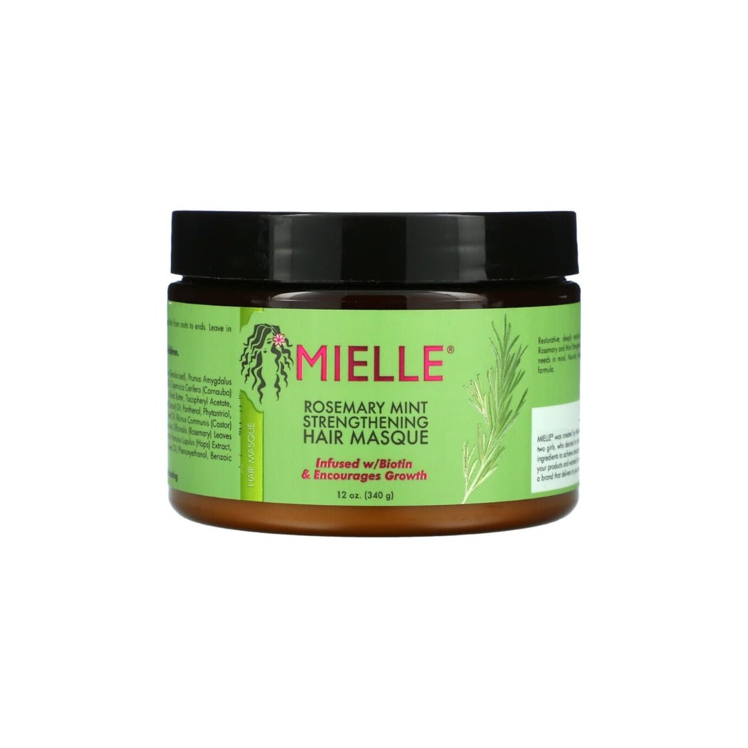 Mielle Organics Rosemary Mint Strengthening Hair Mask / Masque 340g - Makeup lagersalg