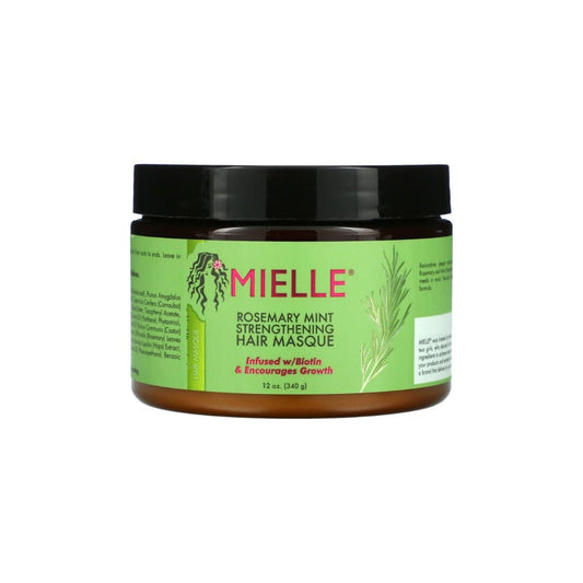 Mielle Organics Rosemary Mint Strengthening Hair Mask / Masque 340g - Makeup lagersalg
