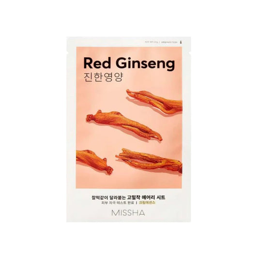 Missha Red Ginseng Sheet Mask - Makeup lagersalg