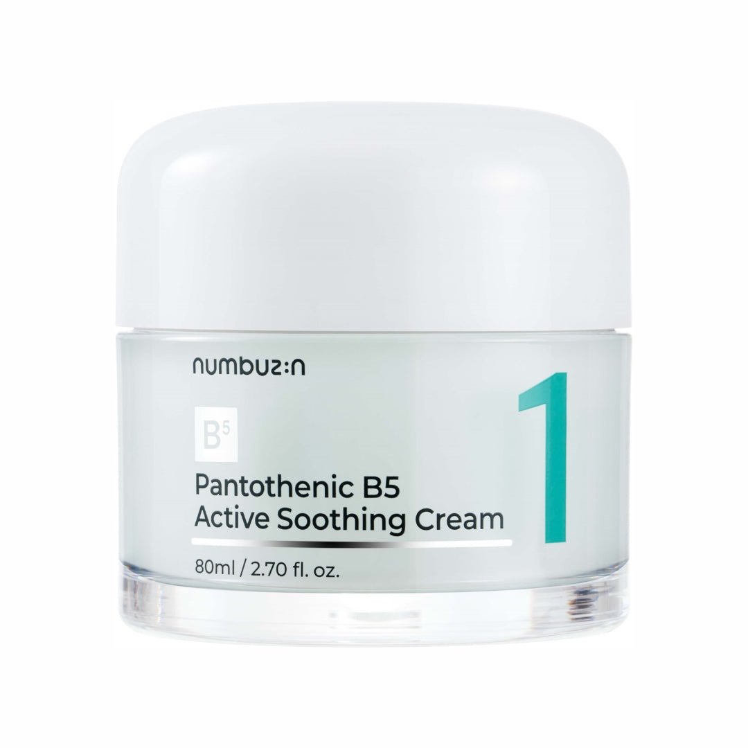 Numbuzin - No.1 Pantothenic B5 Active Soothing Cream 80 ml - Makeup lagersalg