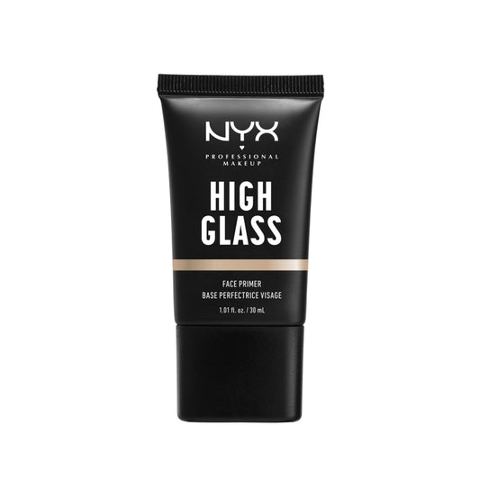 NYX High Glass Face Primer Moonbeam 30ml - Makeup lagersalg