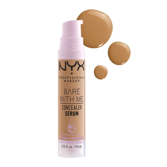 NYX Professional Makeup Bare With Me Concealer Serum Natural Medium Coverage 9.6ml 08 Sand - Makeup lagersalg