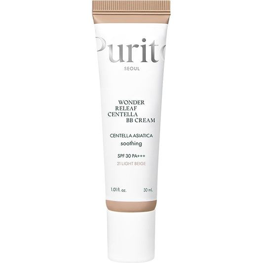 Purito Seoul Wonder Releaf Centella BB Cream, 21 Light Beige 30ml