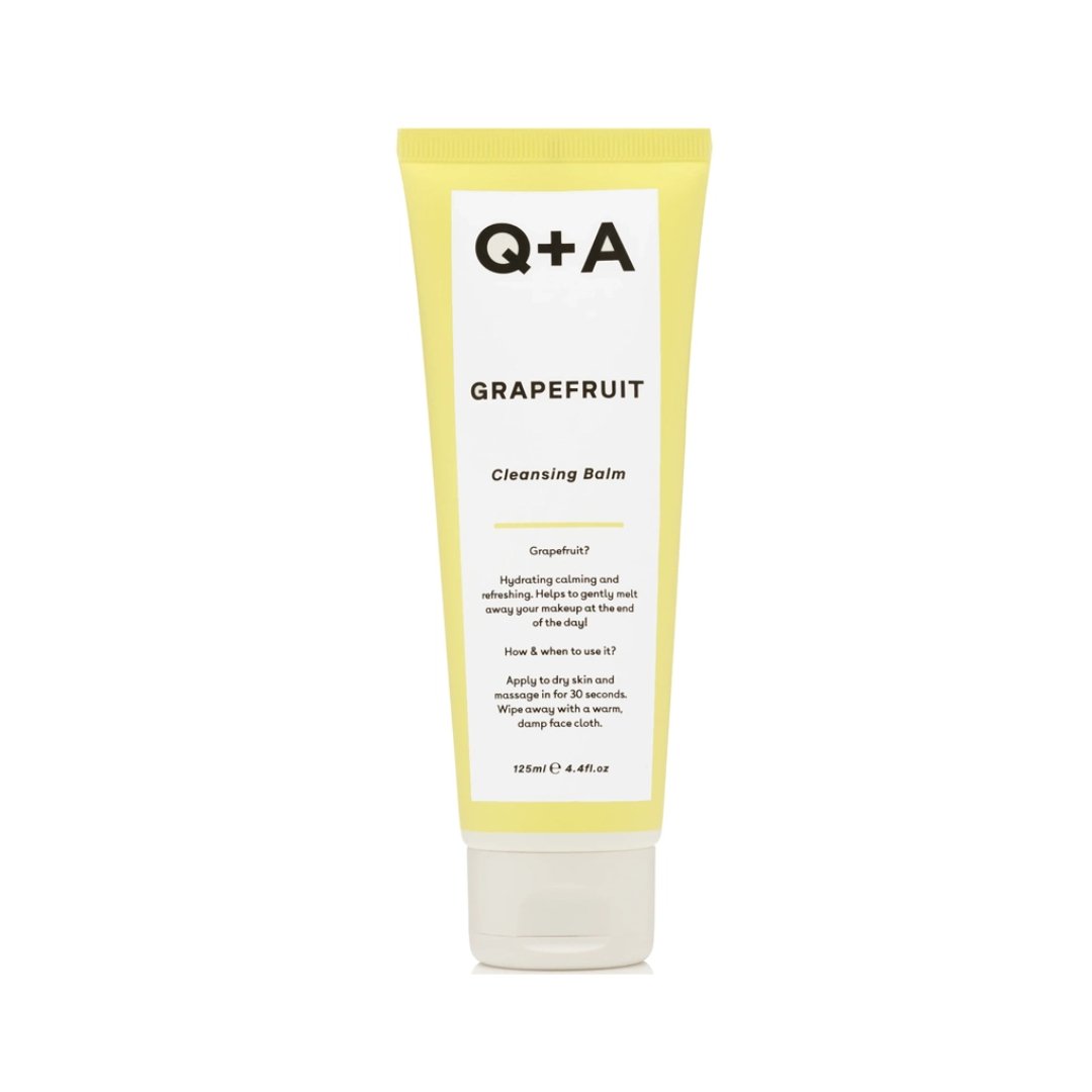 Q+A Grapefruit Cleansing Balm Makeup Remover 125ml - Makeup lagersalg