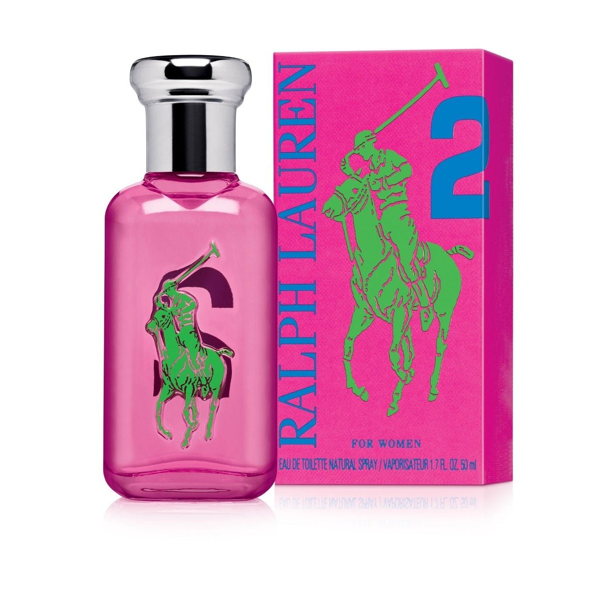 Ralph Lauren Polo Big Pony # 2 Pink 1.7 Eau De Toilette Spray For Women