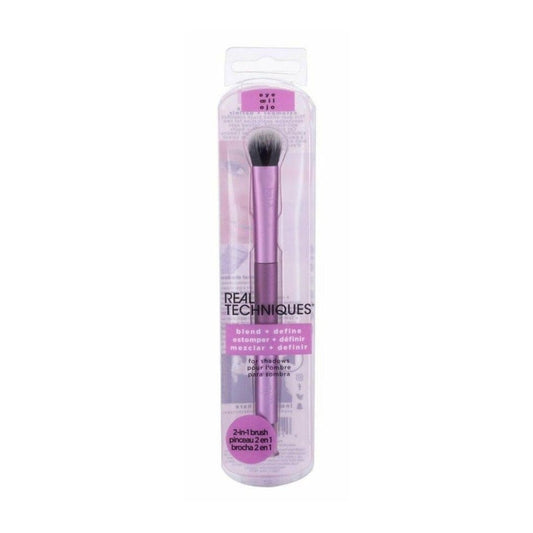 Real Techniques 2 In 1 Blend Define Brush - Makeup lagersalg