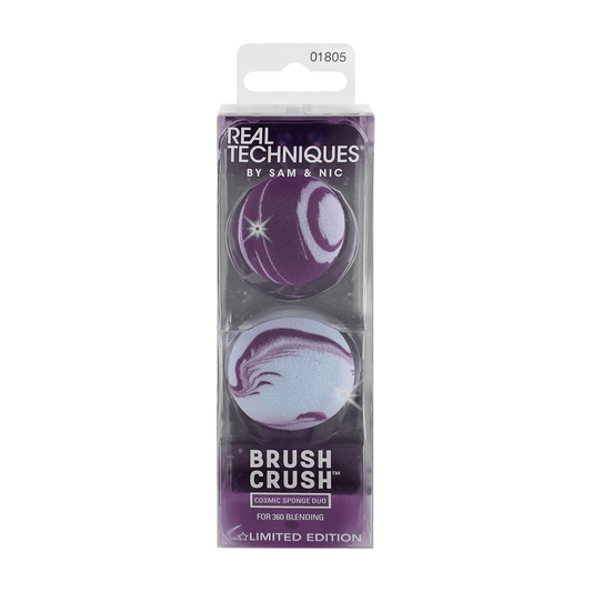 Real Techniques Brush Crush Cosmic Makeup Sponge Blending Duo - Makeup lagersalg