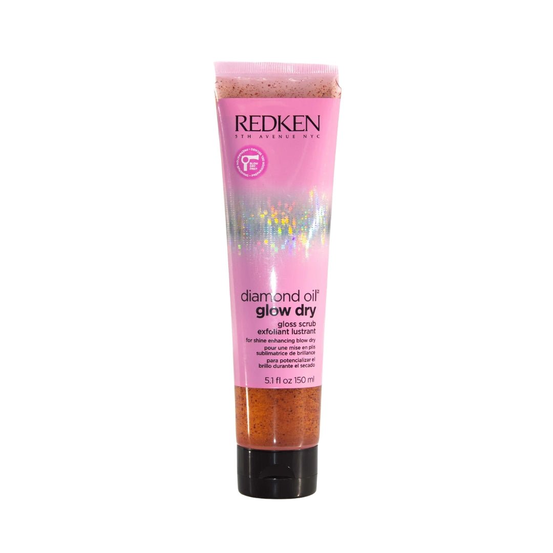 Redken Diamond Oil Glow Dry Gloss Scrub 150ml - Makeup lagersalg