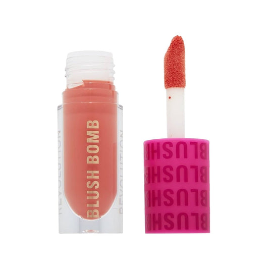 Revolution Beauty Blush Bomb Cream Blusher Glam Orange 0.15 - Makeup lagersalg