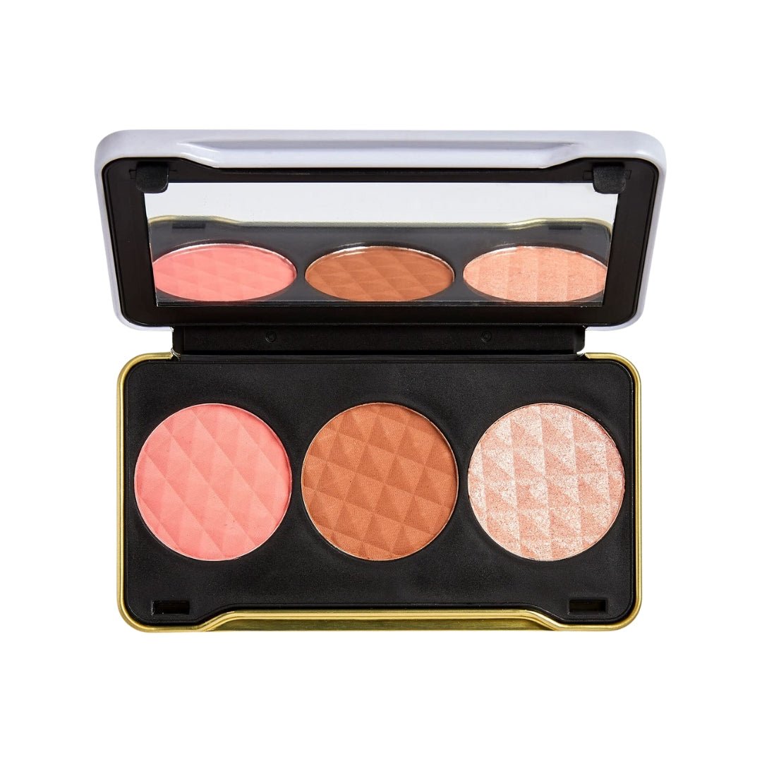 Revolution X Patricia Bright Summer Sunrise Face Palette Light 6,6g - Makeup lagersalg