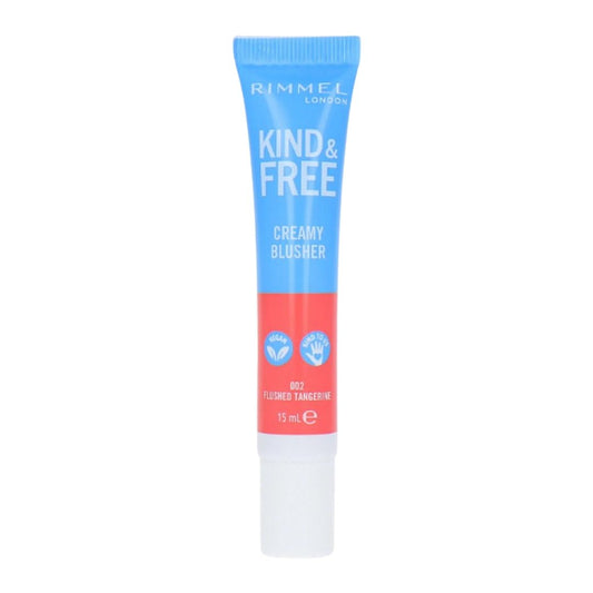 Rimmel Kind & Free Creamy Blusher 002 Flushed Tangerine 15ml - Makeup lagersalg