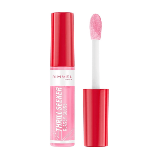 Rimmel London Thrill Seeker Glassy Gloss Lip Gloss 150 Pink Candy - Makeup lagersalg