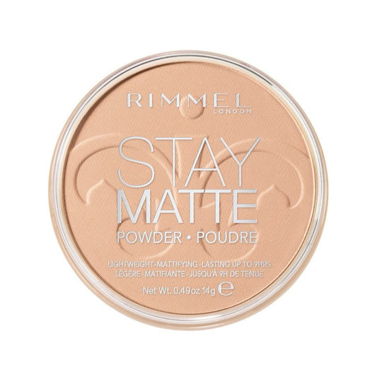 Rimmel Stay Matte Pressed Powder Silky Beige 14g - Makeup lagersalg