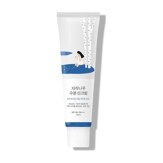 Round Lab Birch Juice Moisturizing Sun Cream 50ml - Makeup lagersalg