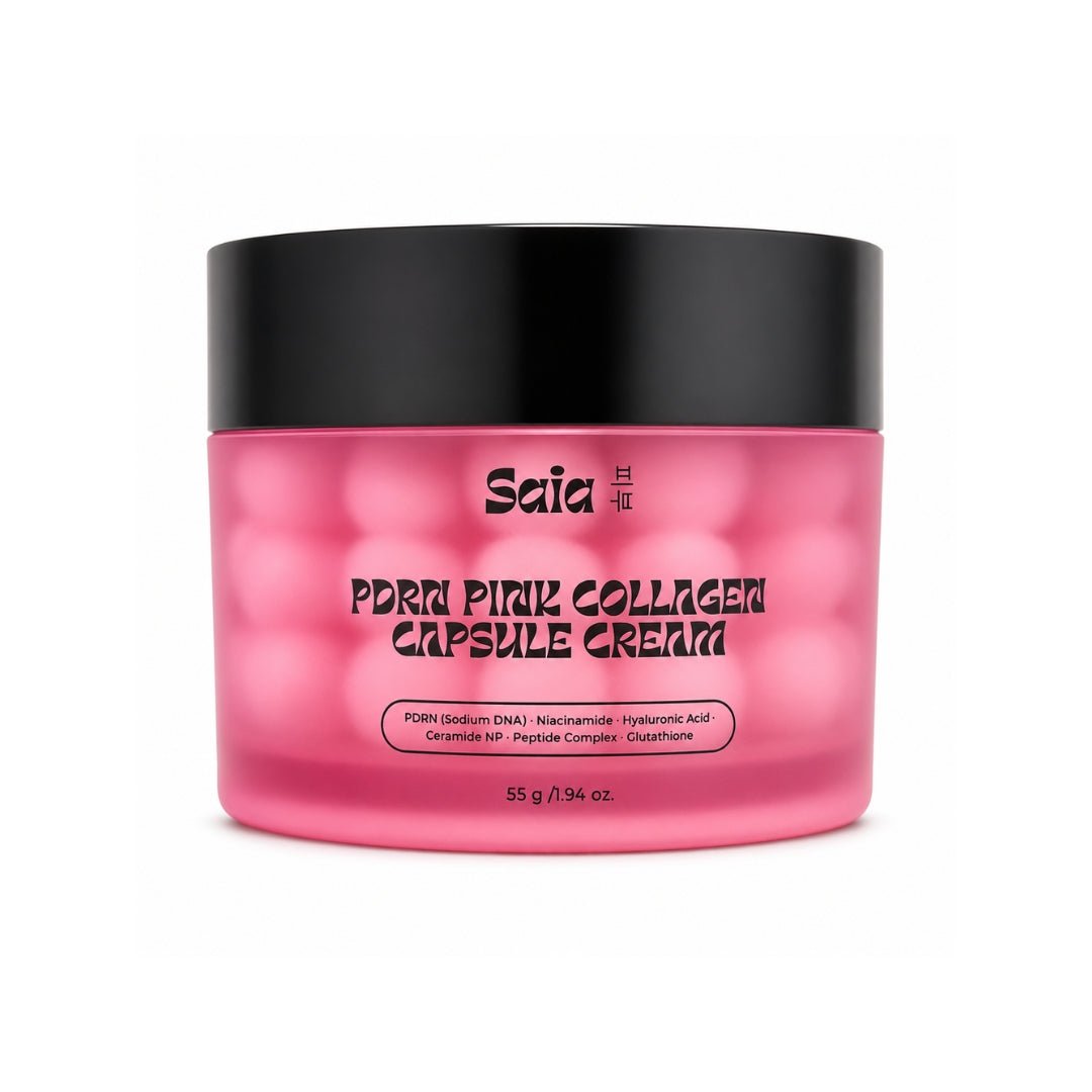 Saia PDRN Pink Collagen Capsule Cream 55g - Makeup lagersalg