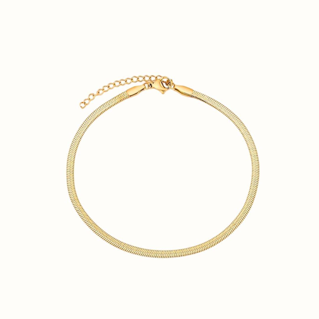 Sienna Snake Armbånd 18K Guldbelagt - Makeup lagersalg