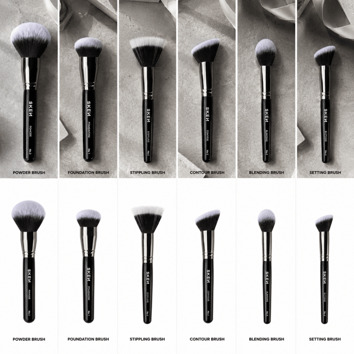 Skēn The Brushes Strippling Brush
