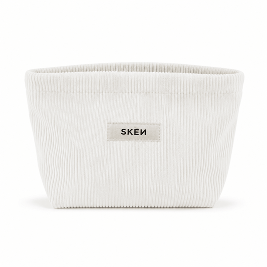Skēn - The Makeup Bag White - Makeup lagersalg
