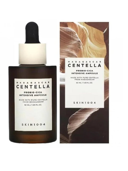 Skin1004 Madagascar Centella Probio-Cica Intensive Ampoule, 50 Ml - Concentrated Serum For Dry Skin