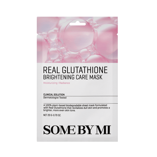 Some By Mi Clinical Solution Glutathione Brightening Care Mask - Illuminating Face Mask 20 g
