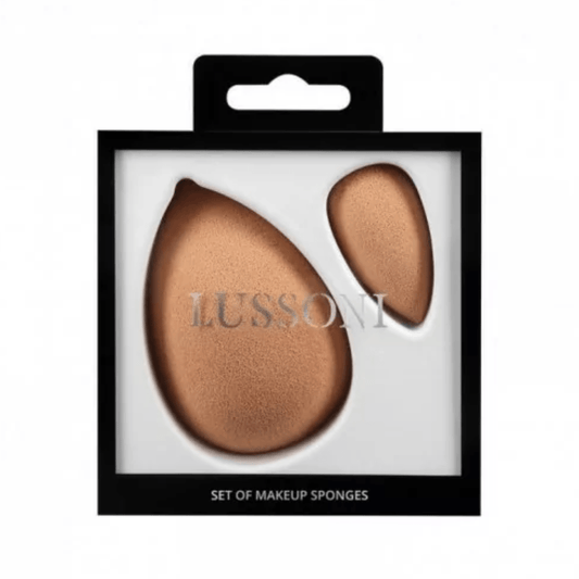 T4B Lussoni 2 Piece Makeup Sponge Set Skin - Colored - Makeup lagersalg