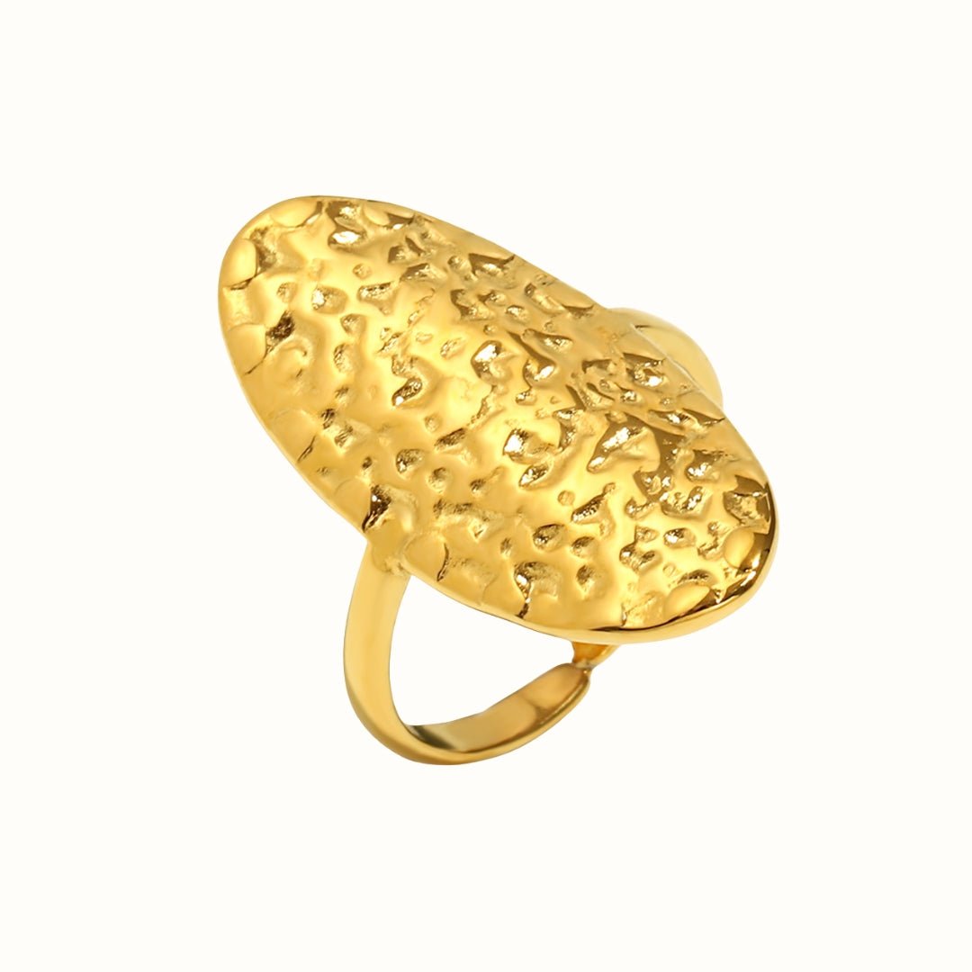 Terra Ring 18K Guldbelagt - Makeup lagersalg