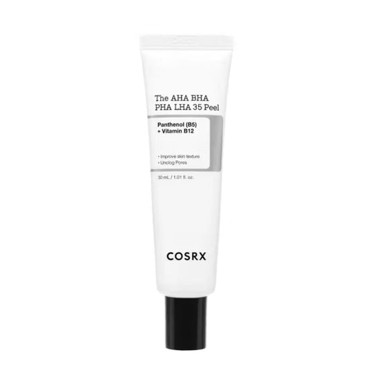 The COSXR AHA BHA PHA LHA 35 Peel 30ml - Makeup lagersalg