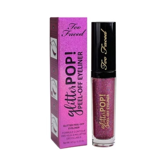 Too Faced Glitter Pop Peel Off Eyeliner Kitty Glitter - 6,5g - Makeup lagersalg