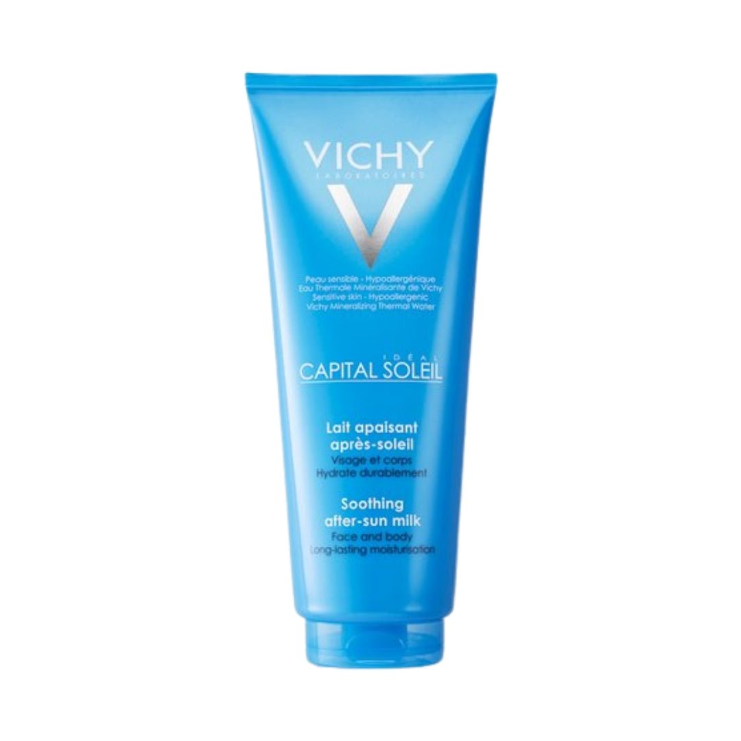 Vichy Idéal Soleil Capital Soothing Milk After Sun for Face and Body 100ml - Makeup lagersalg