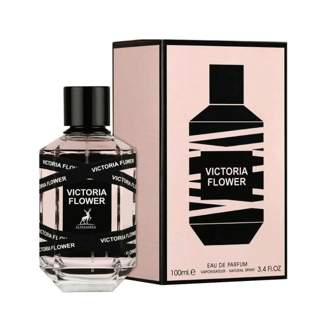 Victoria Flower Eau De Parfum by Maison Alhambra 100ml - Makeup lagersalg