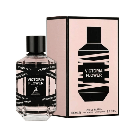 Victoria Flower Eau De Parfum by Maison Alhambra 100ml - Makeup lagersalg