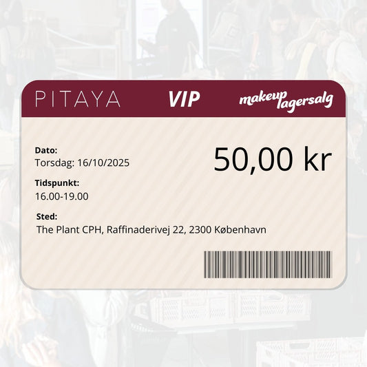 VIP EVENT | Pitaya x Makeuplagersalg - Makeup lagersalg