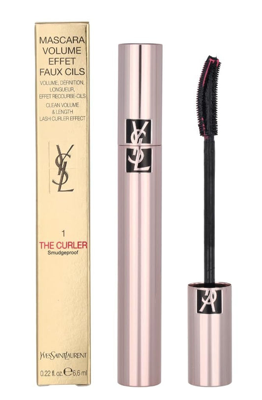 Volume Effet Faux Cils the Curler Mascara - Yves Saint Laurent Rebellious Black 6,5ml - Makeup lagersalg