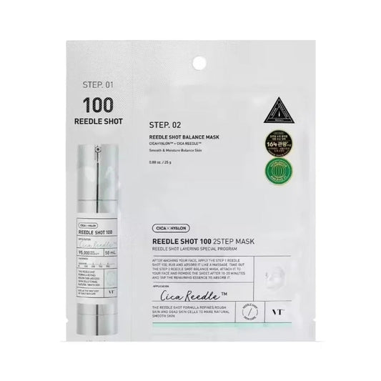 VT Reedle Shot 100 2 - Step Mask - Makeup lagersalg