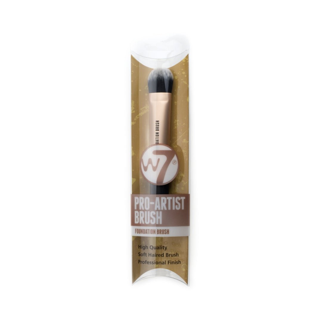 W7 Cosmetics Pro Artist Foundation Brush - Makeup lagersalg